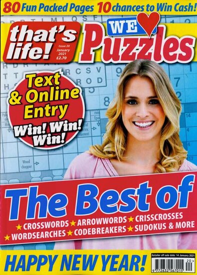 Thats Life We Love Puzzles Magazine