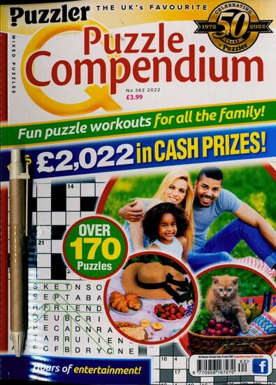 Puzzler Q Puzzle Compendium Magazine