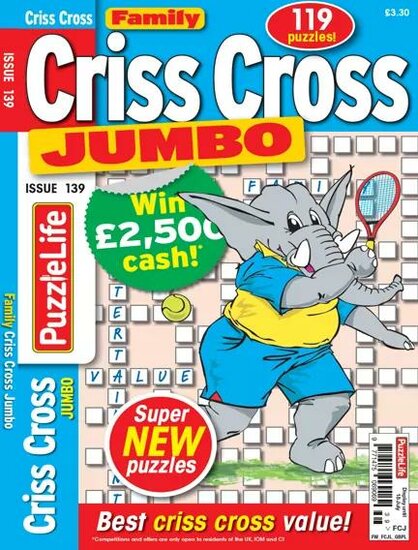 Family Criss Cross Jumbo Magazine