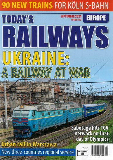 Today&#039;s Railways Europe Magazine