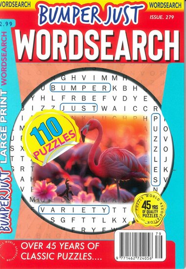 Bumper Just Word Search Magazine