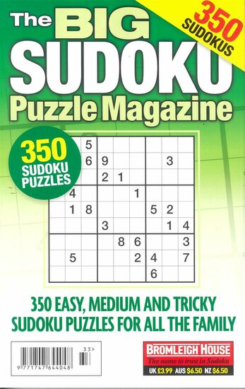 The Big Sudoku Puzzle Magazine