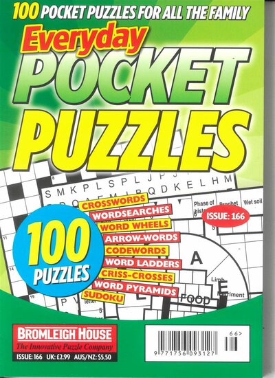 Everyday Pocket Puzzles Magazine