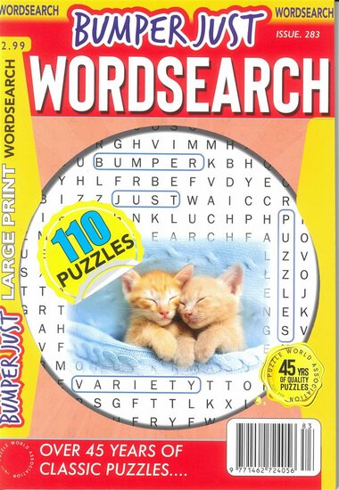 Bumper Just Word Search Magazine