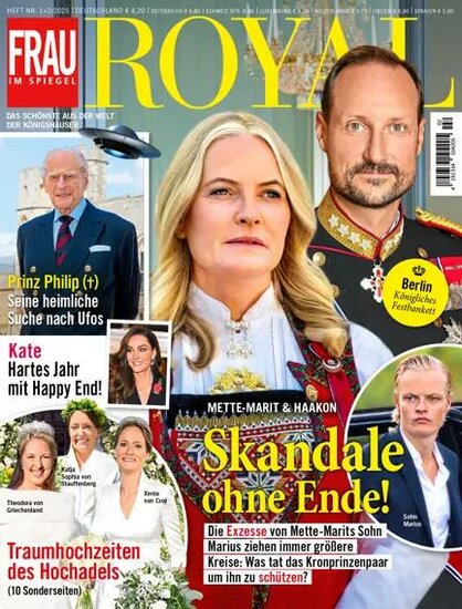 Frau im Spiegel Royal