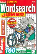 Puzzlelife Family Wordsearch Jumbo Magazine