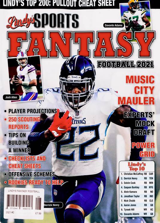 Lindy's 2023 Pro Football Magazine