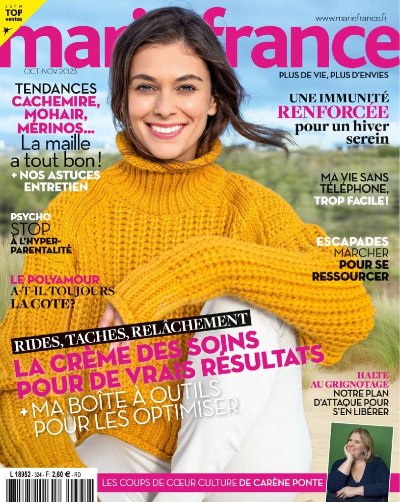 Marie France Subscription - Paper Magazines