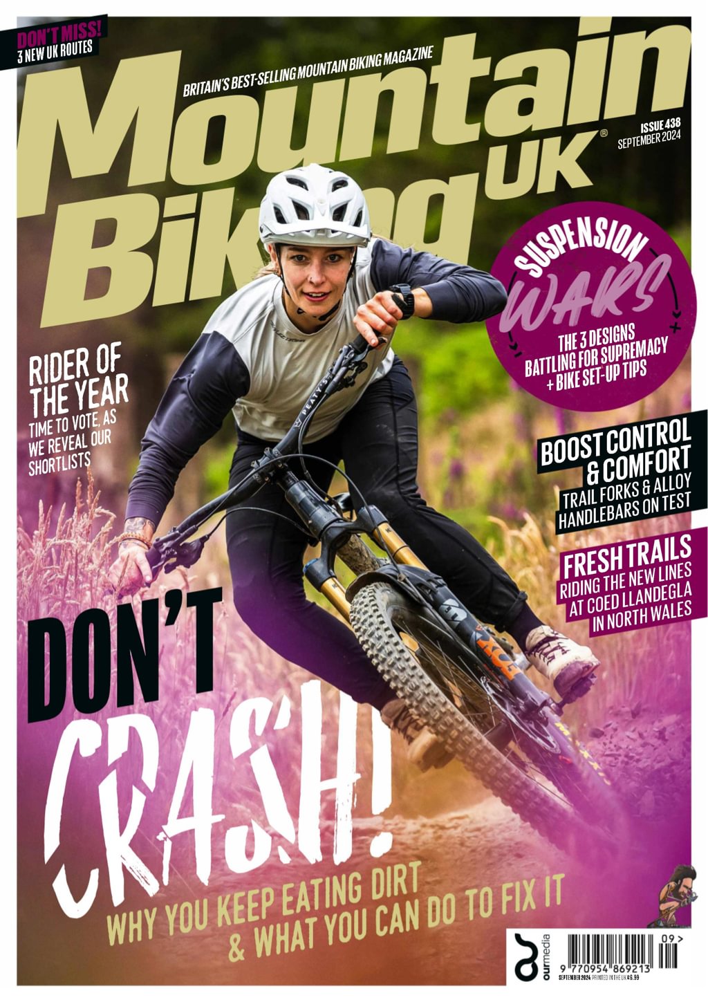 Dirt mountain bike magazine sale