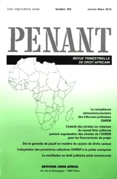 Revue Le Recueil penant (French)